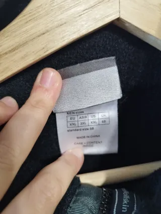 Chaqueta Polar Jack Wolfskin Hombre XXL Negra