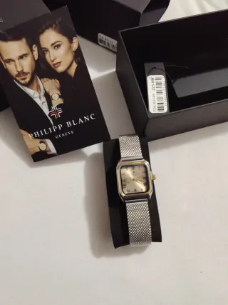 Orologio Philipp Blanc Oro/Argento