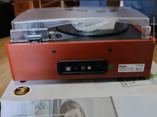 NUEVO!! Tocadiscos Vintage Lauson