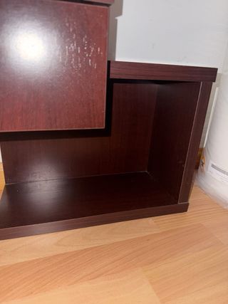 Mueble recibidor madera “caoba”