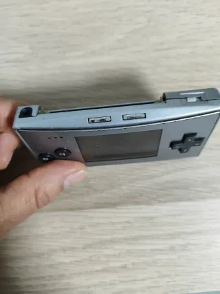 Nintendo Game Boy Micro Argento