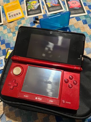 Nintendo 3DS Rossa Bundle Completo + Accessori