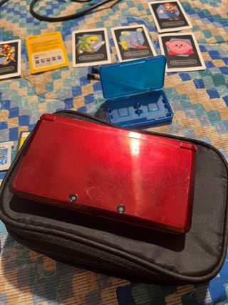 Nintendo 3DS Rossa Bundle Completo + Accessori