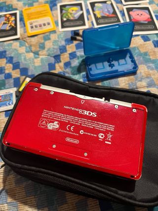 Nintendo 3DS Rossa Bundle Completo + Accessori