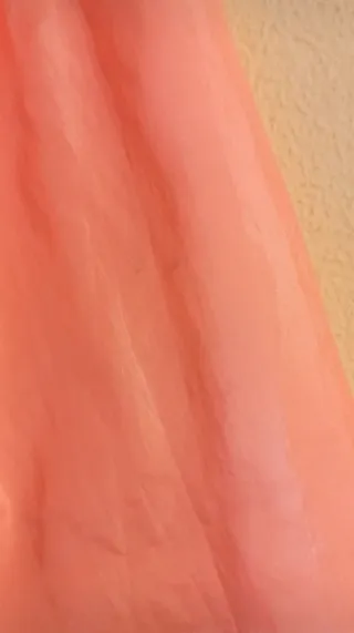 Chubasquero cortavientos naranja/rosa