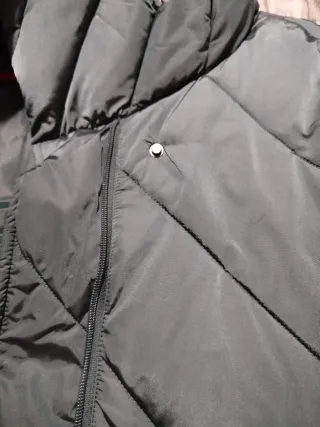 Abrigo acolchado verde