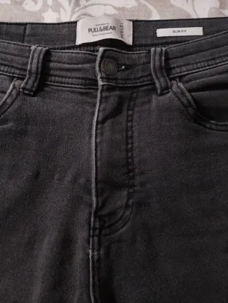 Bermudas Pull&Bear hombre negras