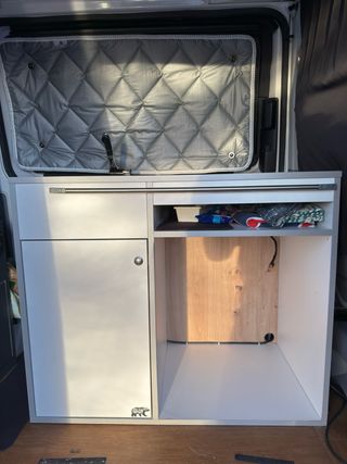 Mueble Camper Fregadero y Nevera