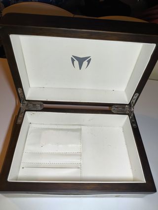 Set TechnoMarine Caja Madera Original + Correa Nue