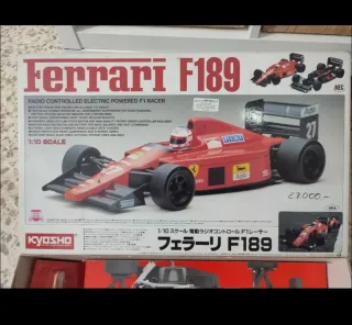 Coche RC Kyosho Ferrari F189 1/10 de segunda mano por 400 EUR en