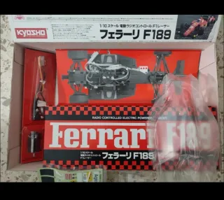 Coche RC Kyosho Ferrari F189 1/10 de segunda mano por 400 EUR en