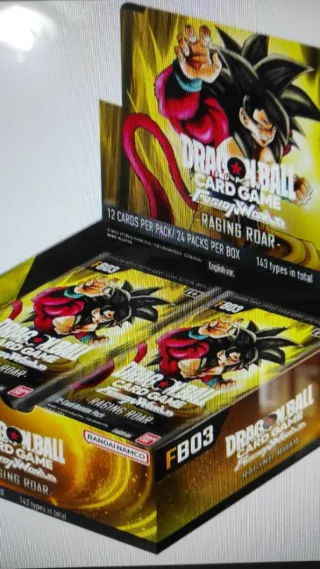 Dragon Ball Card Game FB03 Raging Roar