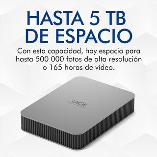 Disco Duro Externo LaCie USB-C 2.5