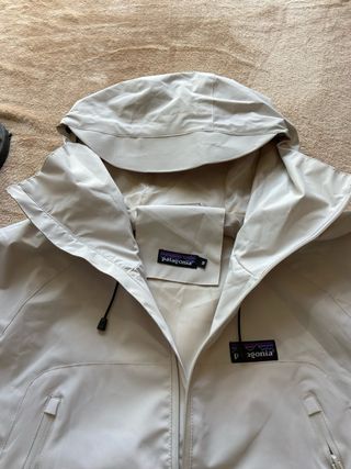 Casaco Corta Vento Patagonia M Branco