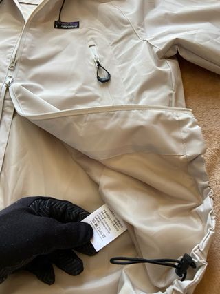 Casaco Corta Vento Patagonia M Branco