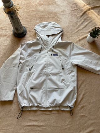 Casaco Corta Vento Patagonia M Branco