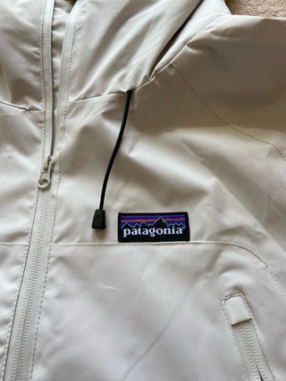 Casaco Corta Vento Patagonia M Branco