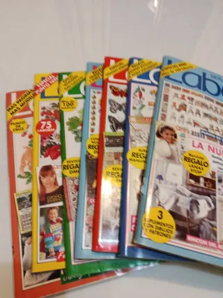 7 Revistas de LABORES del año 1996