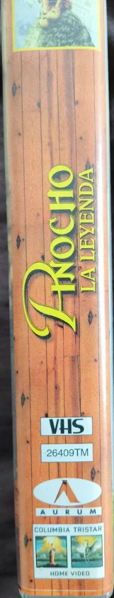 VHS Pinocho La Leyenda