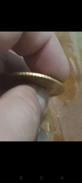 Moneda de Oro Antigua 1756 ,pelucona Fernando VI.