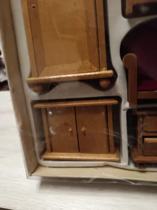 Caja Muebles Madera Miniatura liquidación