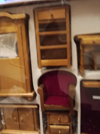 Caja Muebles Madera Miniatura liquidación