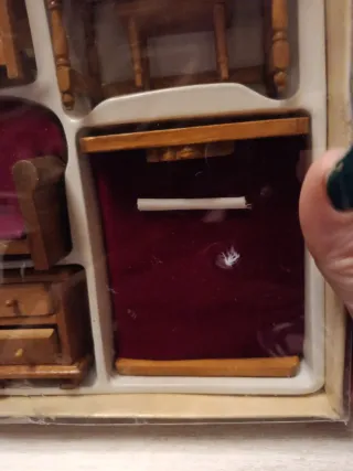 Caja Muebles Madera Miniatura liquidación