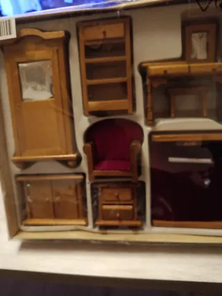 Caja Muebles Madera Miniatura liquidación