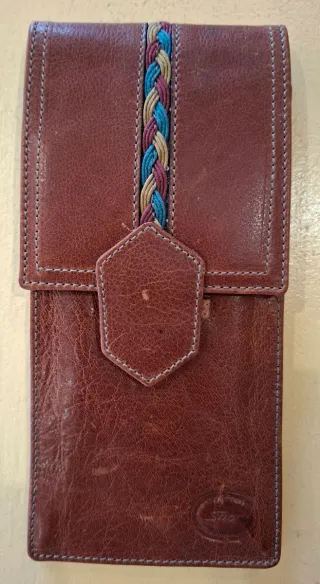 Conjunto de billeteras de cuero