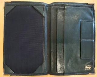 Conjunto de billeteras de cuero