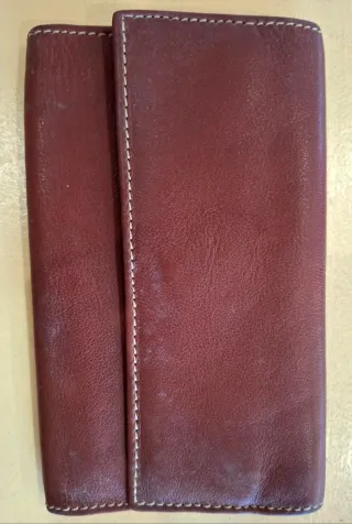 Conjunto de billeteras de cuero