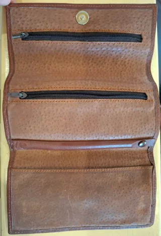 Conjunto de billeteras de cuero