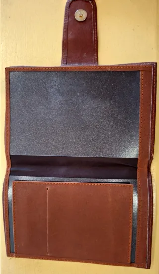 Conjunto de billeteras de cuero