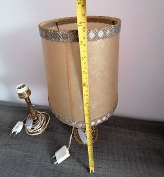 Set di 2 Lampade in Bronzo Antico