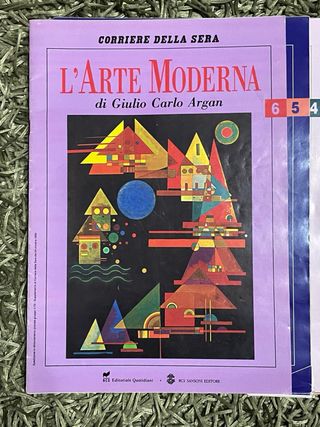 Libri Arte Moderna Argan 1-11 completa