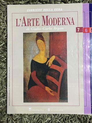 Libri Arte Moderna Argan 1-11 completa