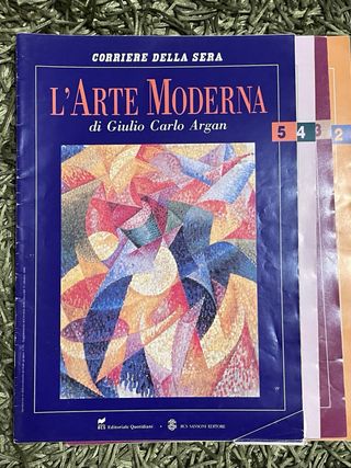 Libri Arte Moderna Argan 1-11 completa