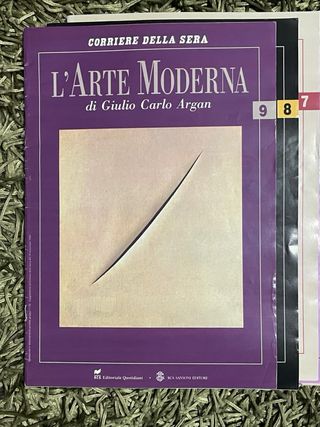 Libri Arte Moderna Argan 1-11 completa