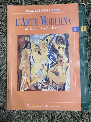 Libri Arte Moderna Argan 1-11 completa