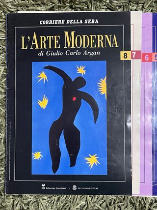 Libri Arte Moderna Argan 1-11 completa