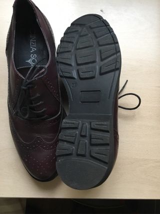 Zapatos Cinzia Soft Marrones  y Wonder Talla 39.