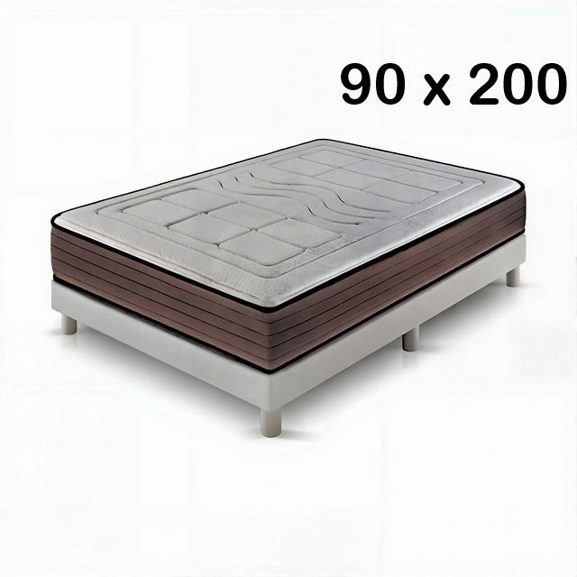 Colchón Sanitized 1cm viscoelásta + 2cm HR 90x200