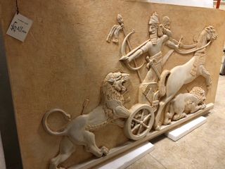 Relieve de pared en resina