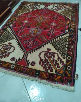 Tappeto Hamadan 144x110 cm Lana