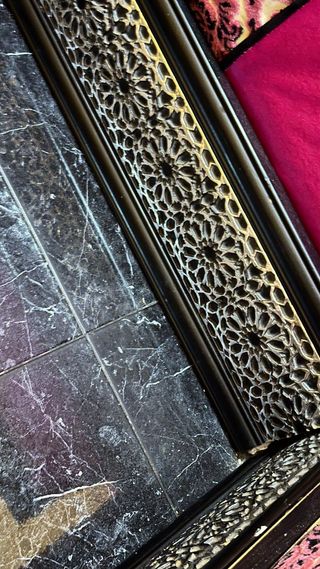 Sofá Marroquí Rosa y Morado