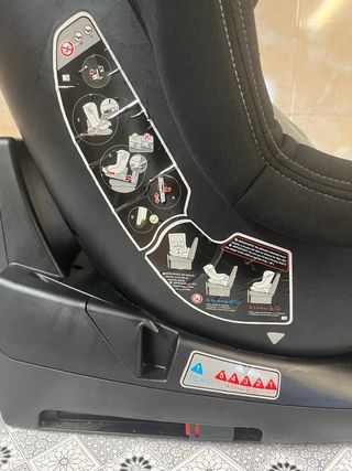 Silla coche 0-13kg giratoria 360°