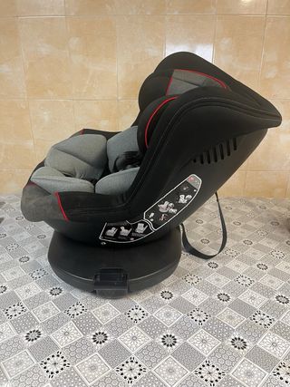Silla coche 0-13kg giratoria 360°