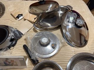 Conjunto Ollas AMC PREMIUM SYSTEM SIN USO