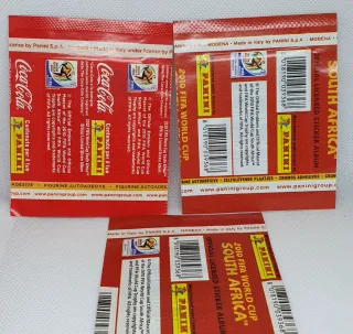 ⚽️ 5 SOBRES PANINI MUNDIAL SUDAFRICA 2010 DIFERENT