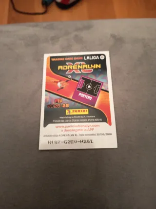 Cromo Adrenalyn XL Fortuño